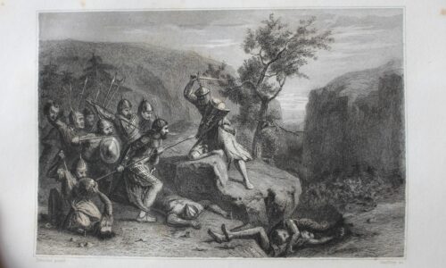 MICHAUD, Joseph; Histoire des croisades. T. 1-4, 7 éd. Augmentee d'un Appendice, Paris : Furne et Cie, 1849. [Antykwariat Rara Avis z Krakowa]