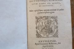 22.-FULGOSIUS-Baptista-Factorum-dictorumque-memorabilium-libri-IX-Antverpiae-1565-strona-tytułowa