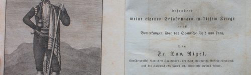 RIGEL, Franz Xavier; Der siebenjährige Kampf auf der Pyrenäischen Halbinsel ... Th. 1-3. , wyd. 1819-1821.