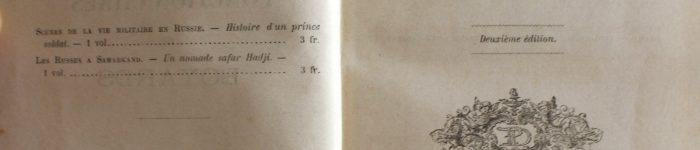 "Szlachta i cynownicy" - powieść poświęcona sytuacji Polaków w imperium rosyjskim.
