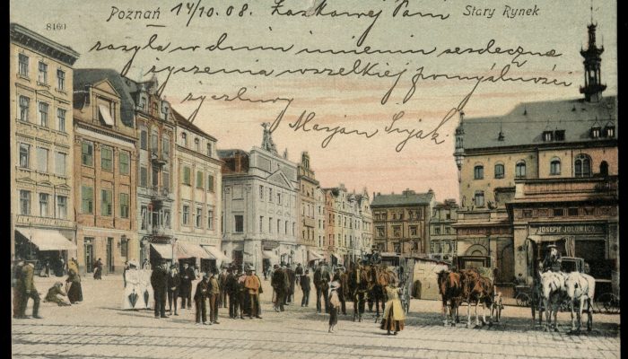04 Poznań Stary Rynek (Pałac Działyńskich 1908)