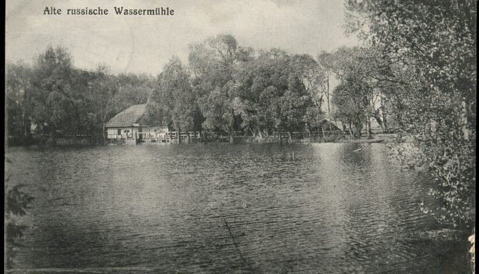 36 Widoki z Królestwa Polskiego 1917 Młyn wodny